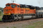BNSF 9389, NEW SD70ACe leading northbound coal loads